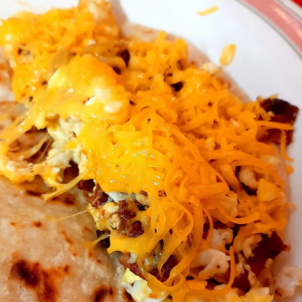 Bacon Egg Cheese Taco