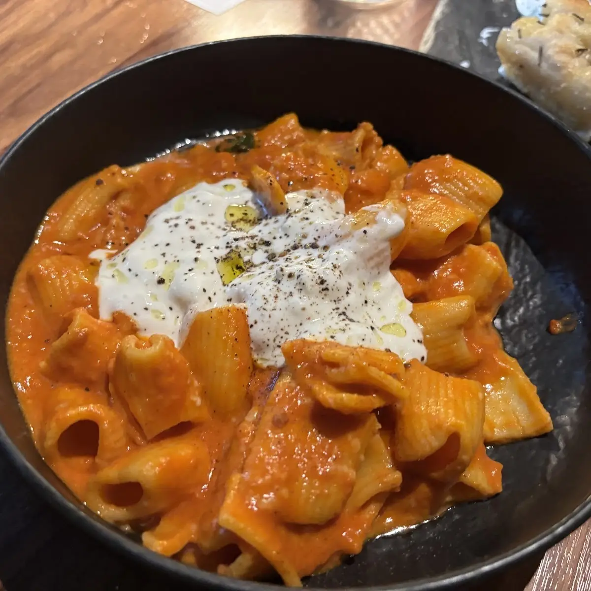 Rigatoni with Creamy Tomato Sauce