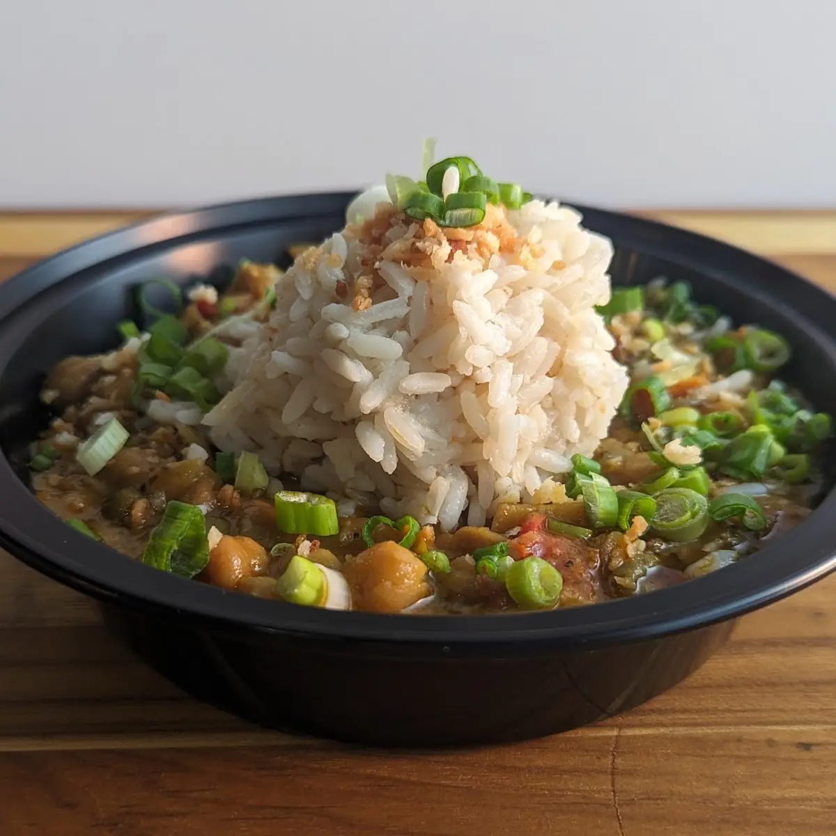 Garlic Shrimp Rice Bowl