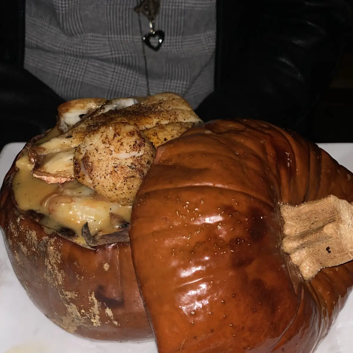 Pumpkin Seafood Platter