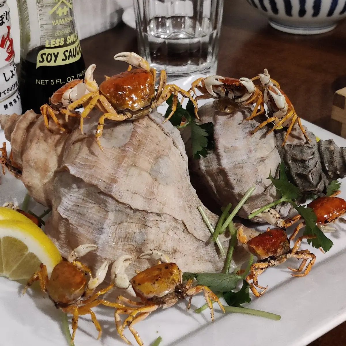Dish of Soft Shell Crab
