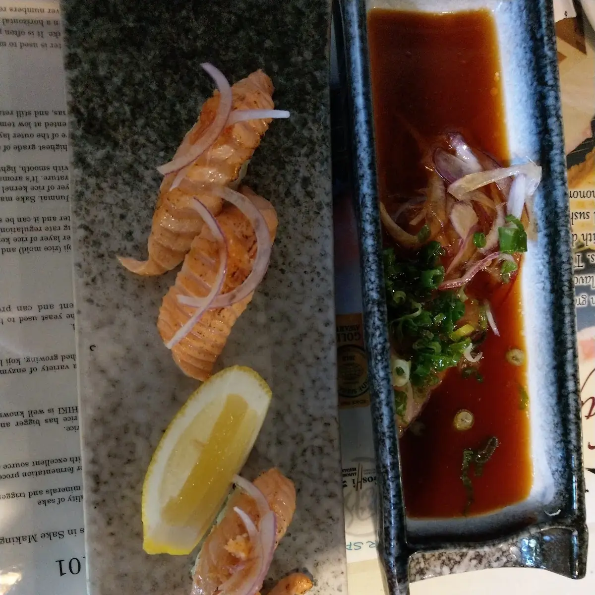 Seared Salmon Belly