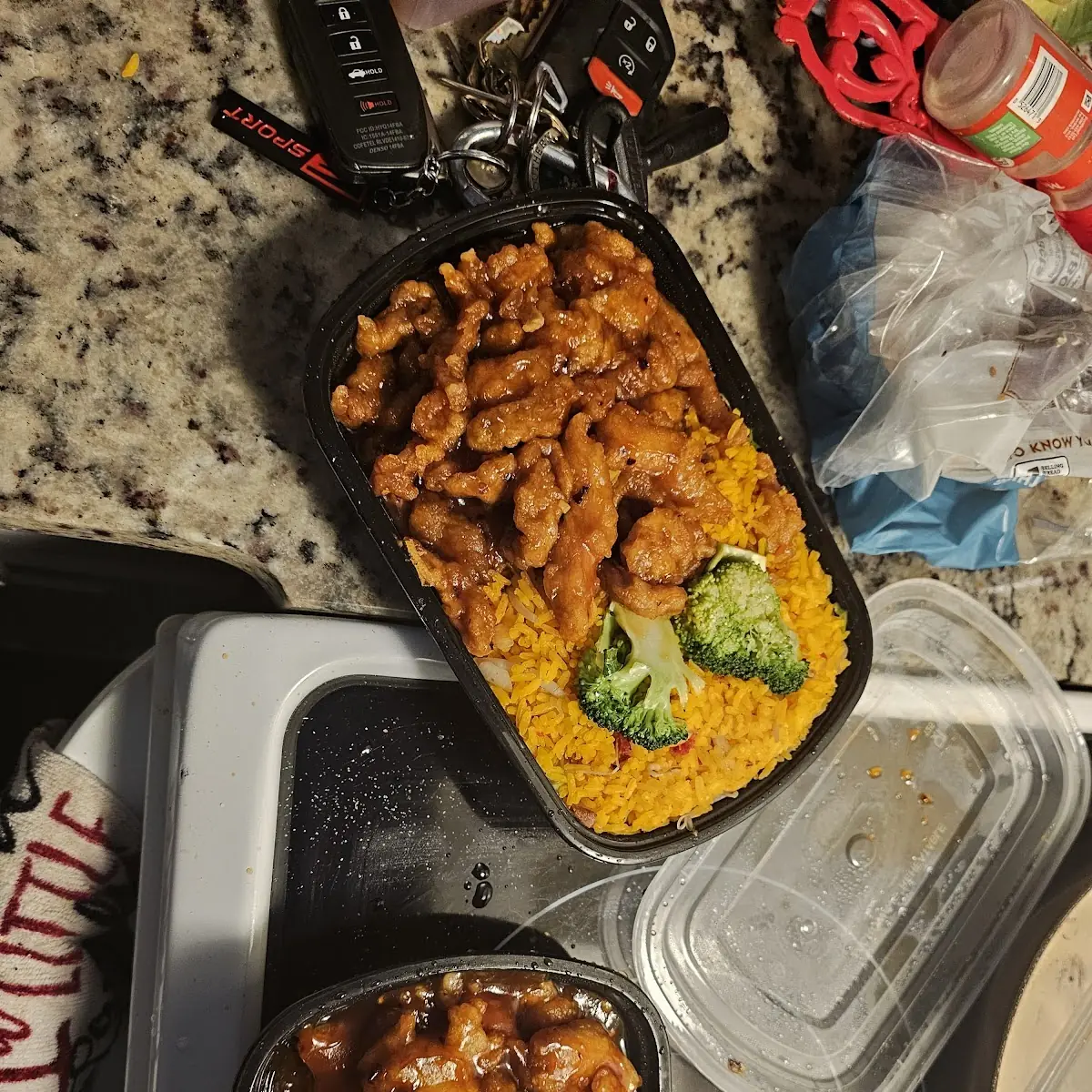 Orange Chicken Fried Rice