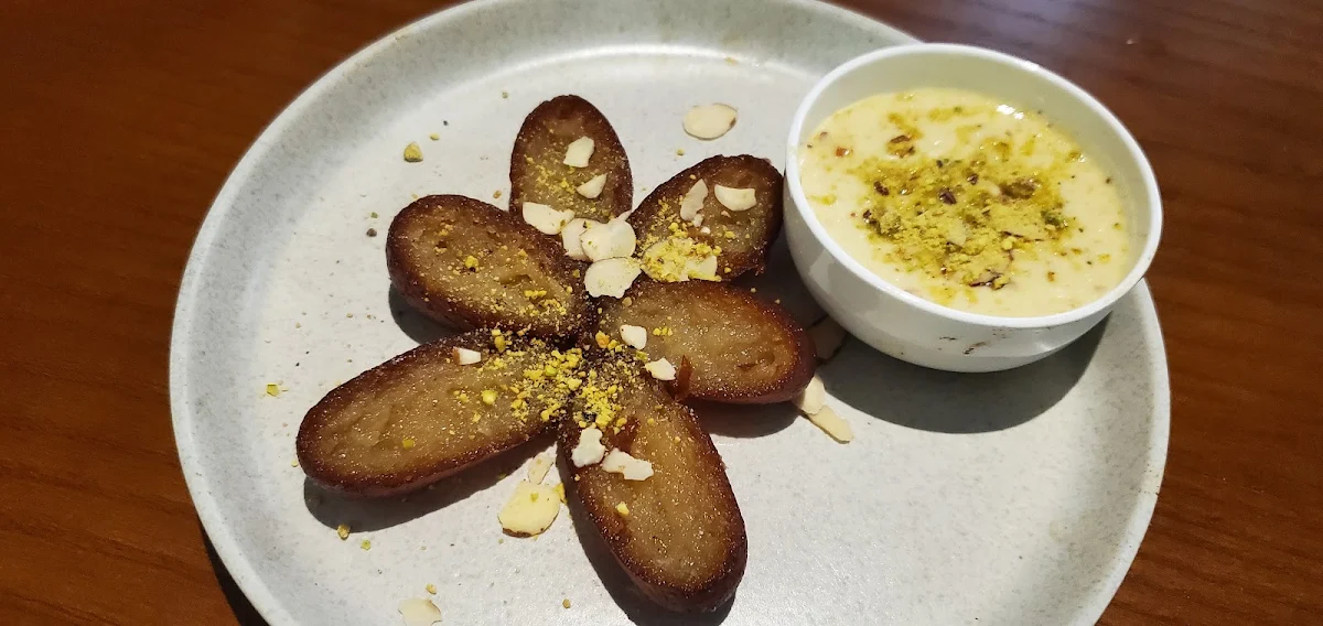Kala Jamun with Rabri