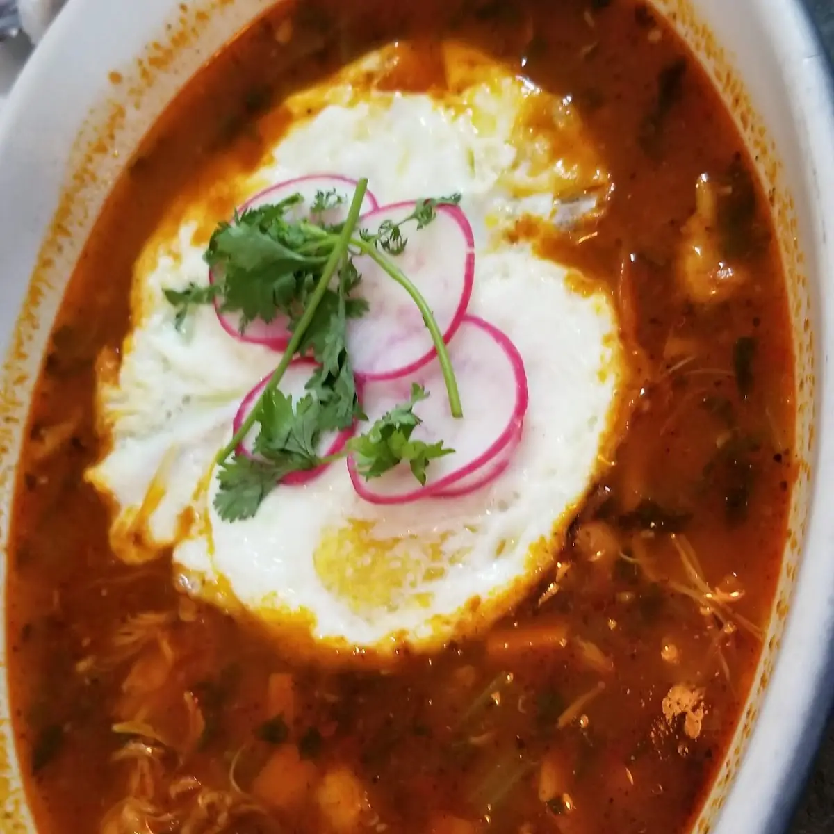 Breakfast Pozole Rojo