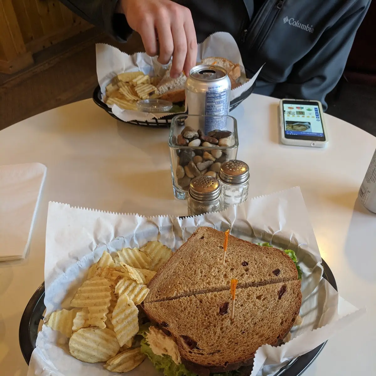 Chicken Salad Sandwich on Cranberry Bread