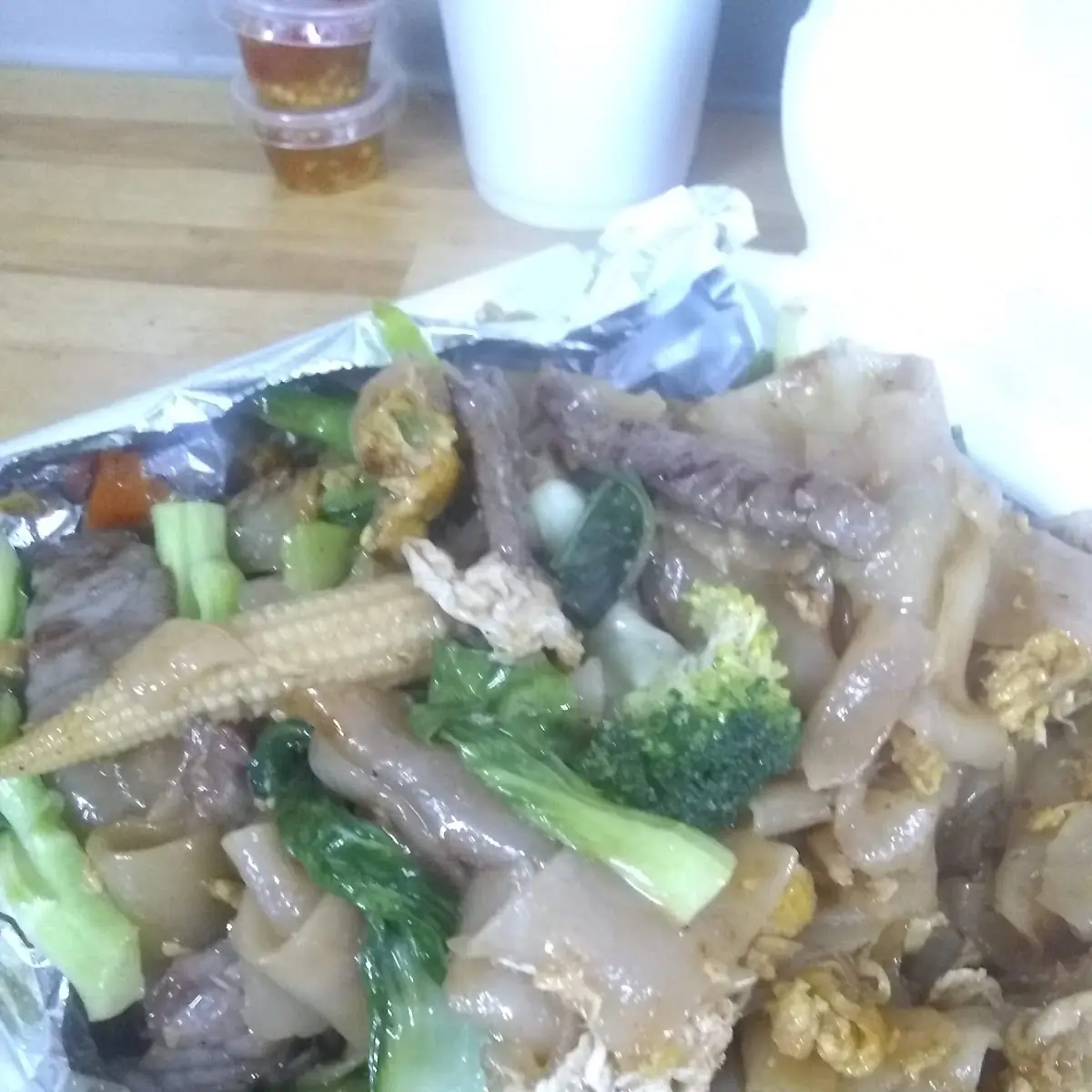 Pad Kee Mao Spicy Noodles