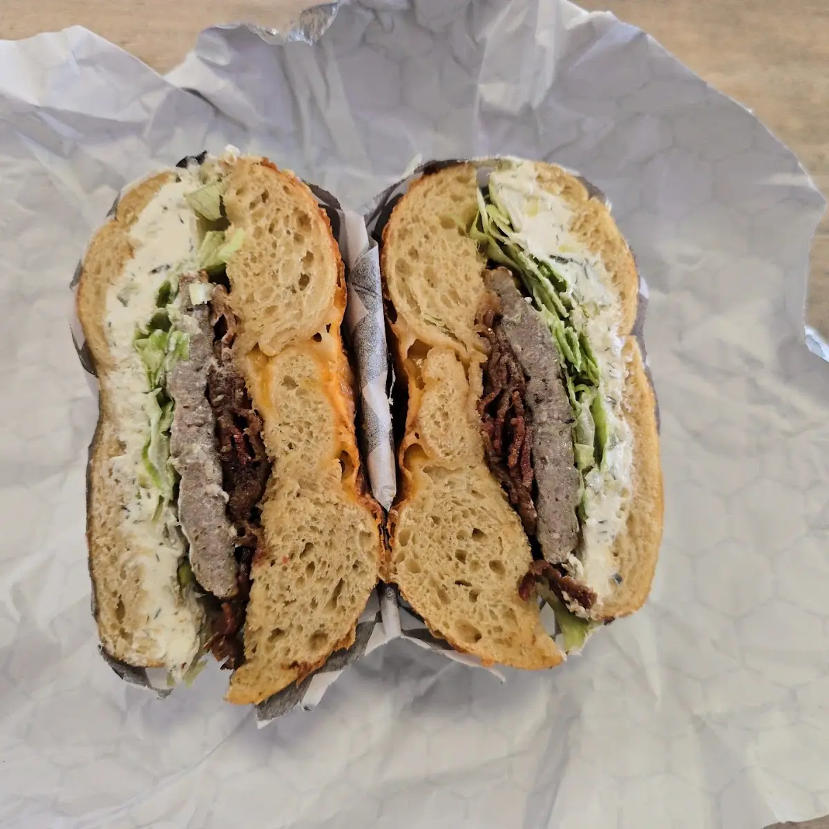 Bagel and Cream Cheese, Boss Bagel
