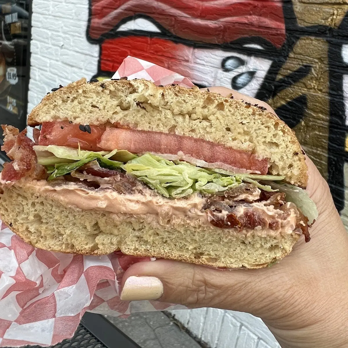 Boss blt Sandwich, Boss Bagel