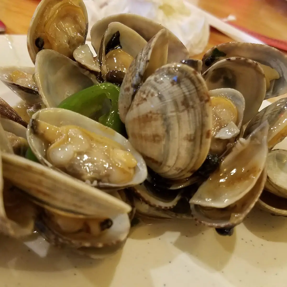 Clams in Black Beans Sauce