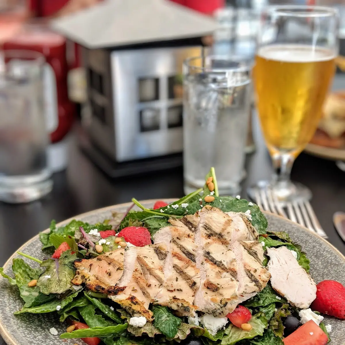 Kale Salad with Chicken