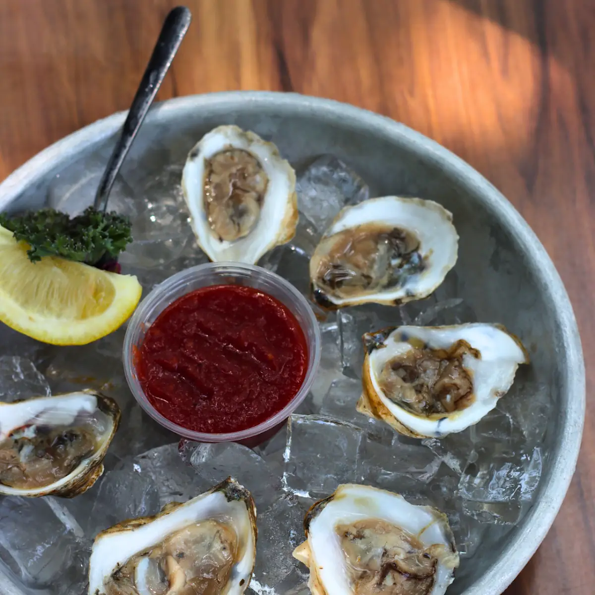 Wellfleet Oysters on the Half Shell