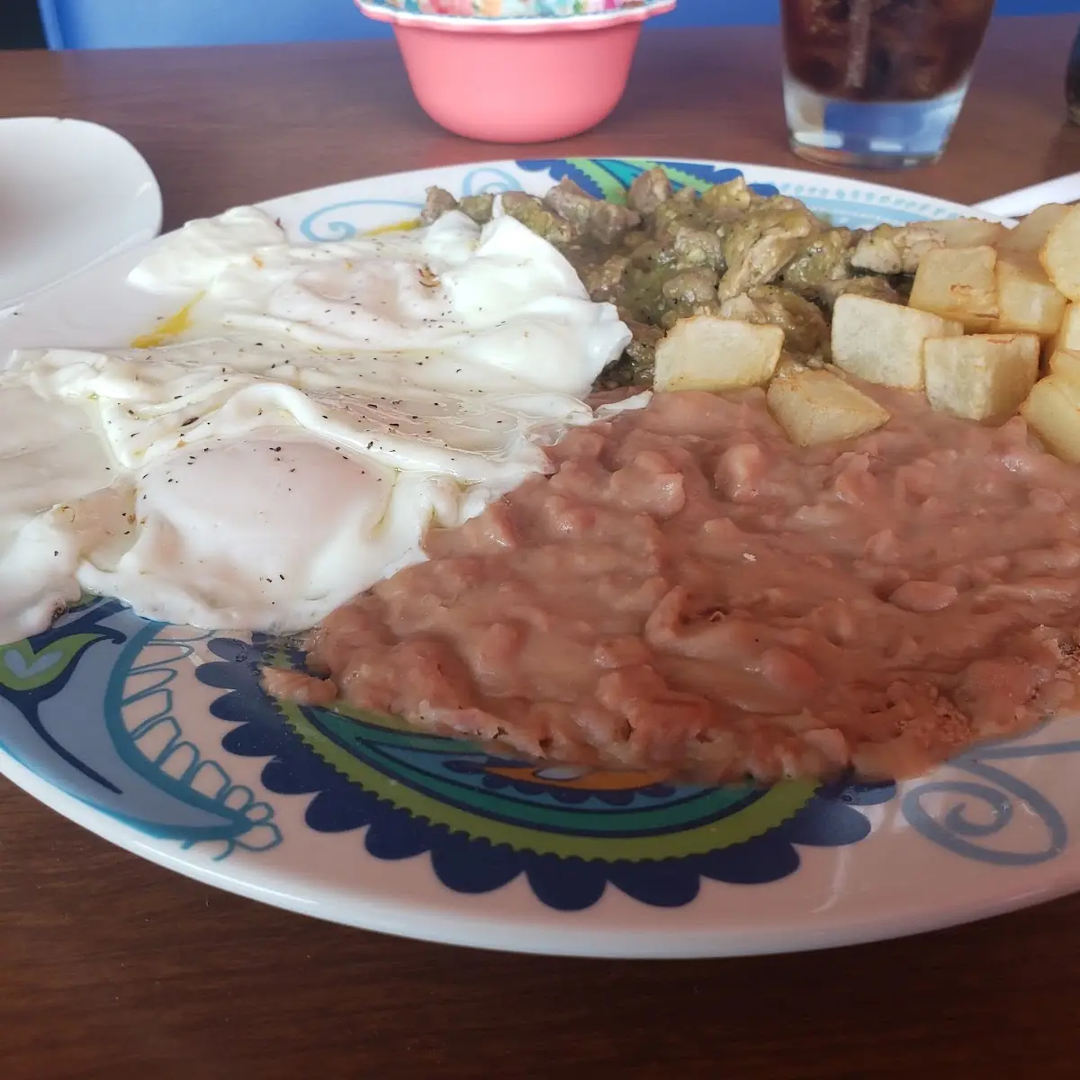 Chile Verde Breakfast Plate