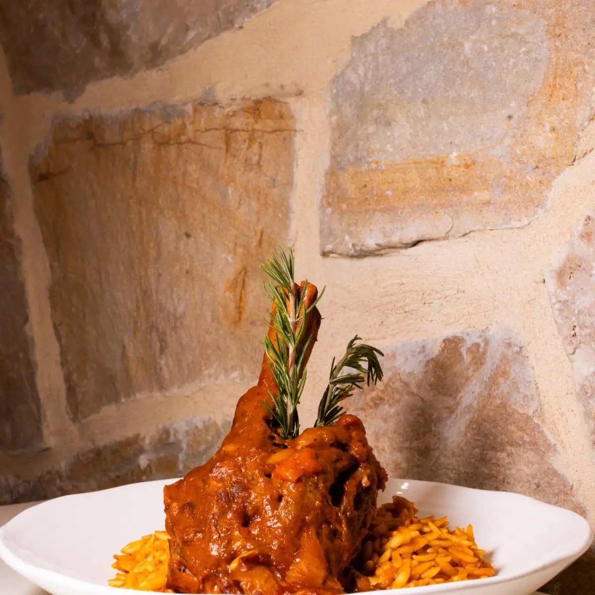 Lamb Shank Yiouvetsi