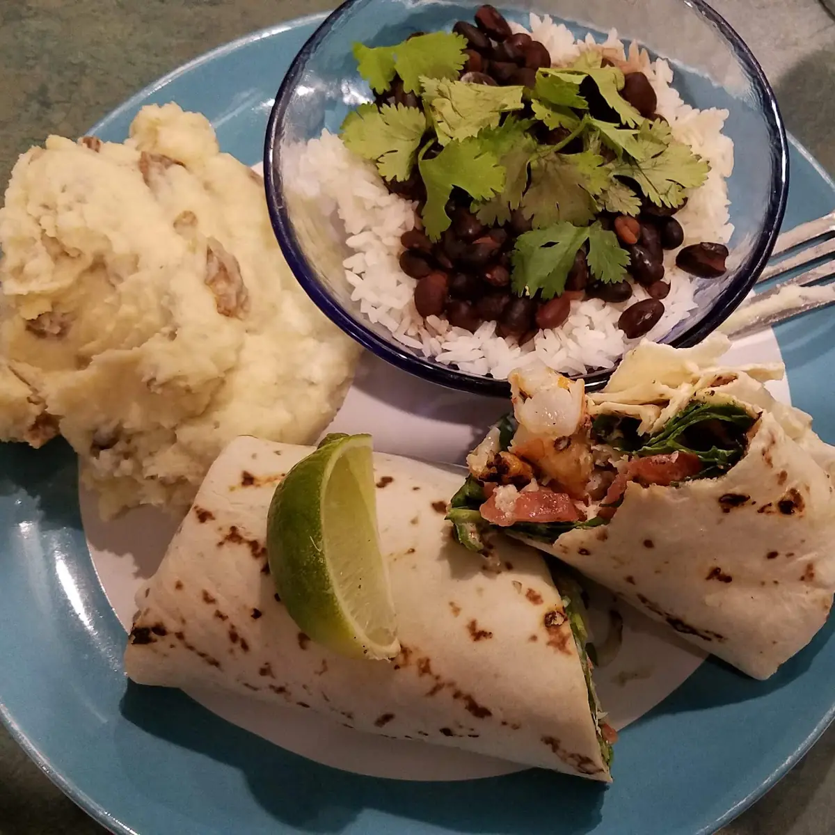 Tequila Shrimp Wraps