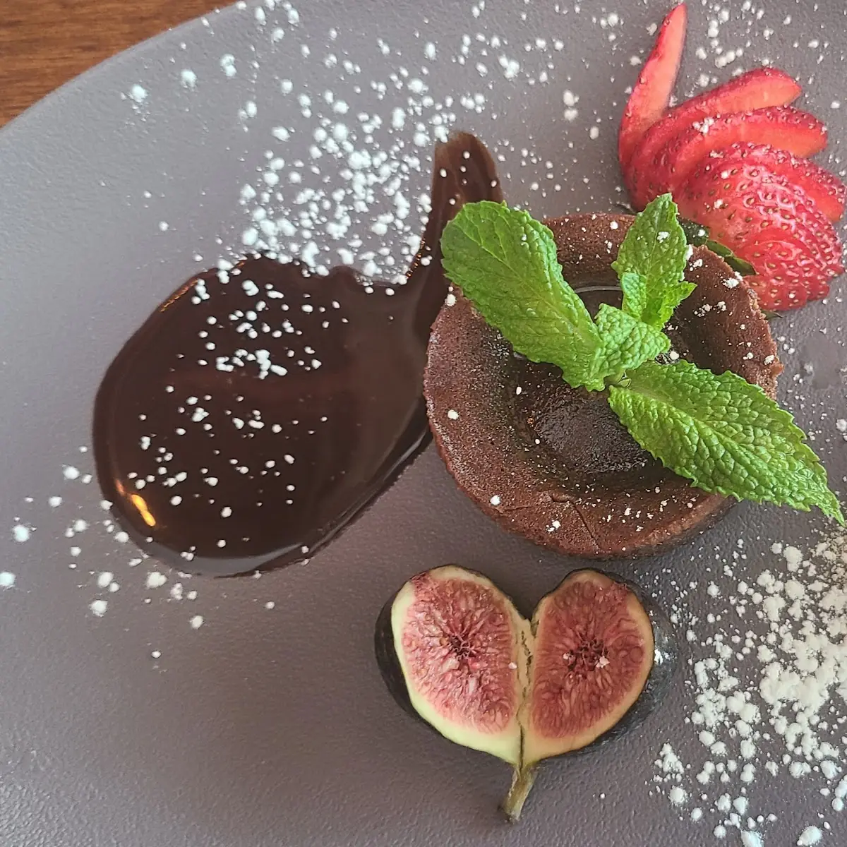 Lava Cake Vanilla Ice-Cream