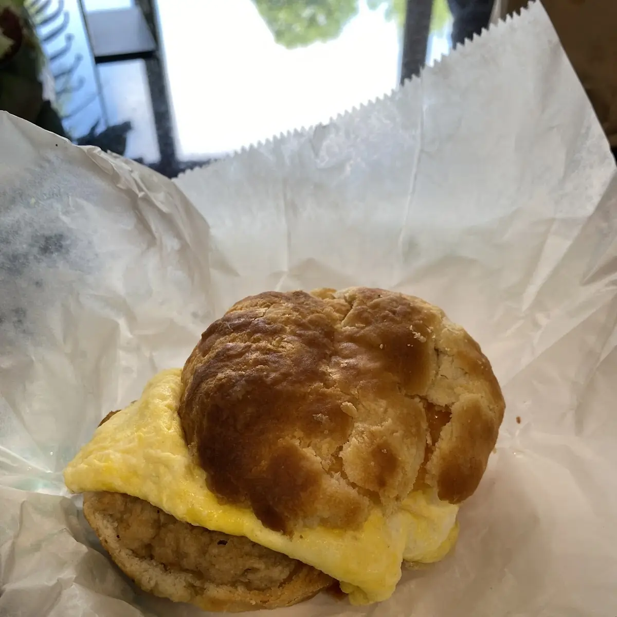 Pork Tenderloin Egg Cheese Biscuit