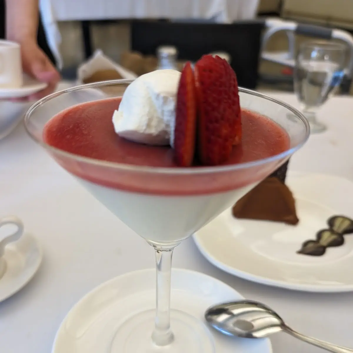 Strawberry Pana Cotta