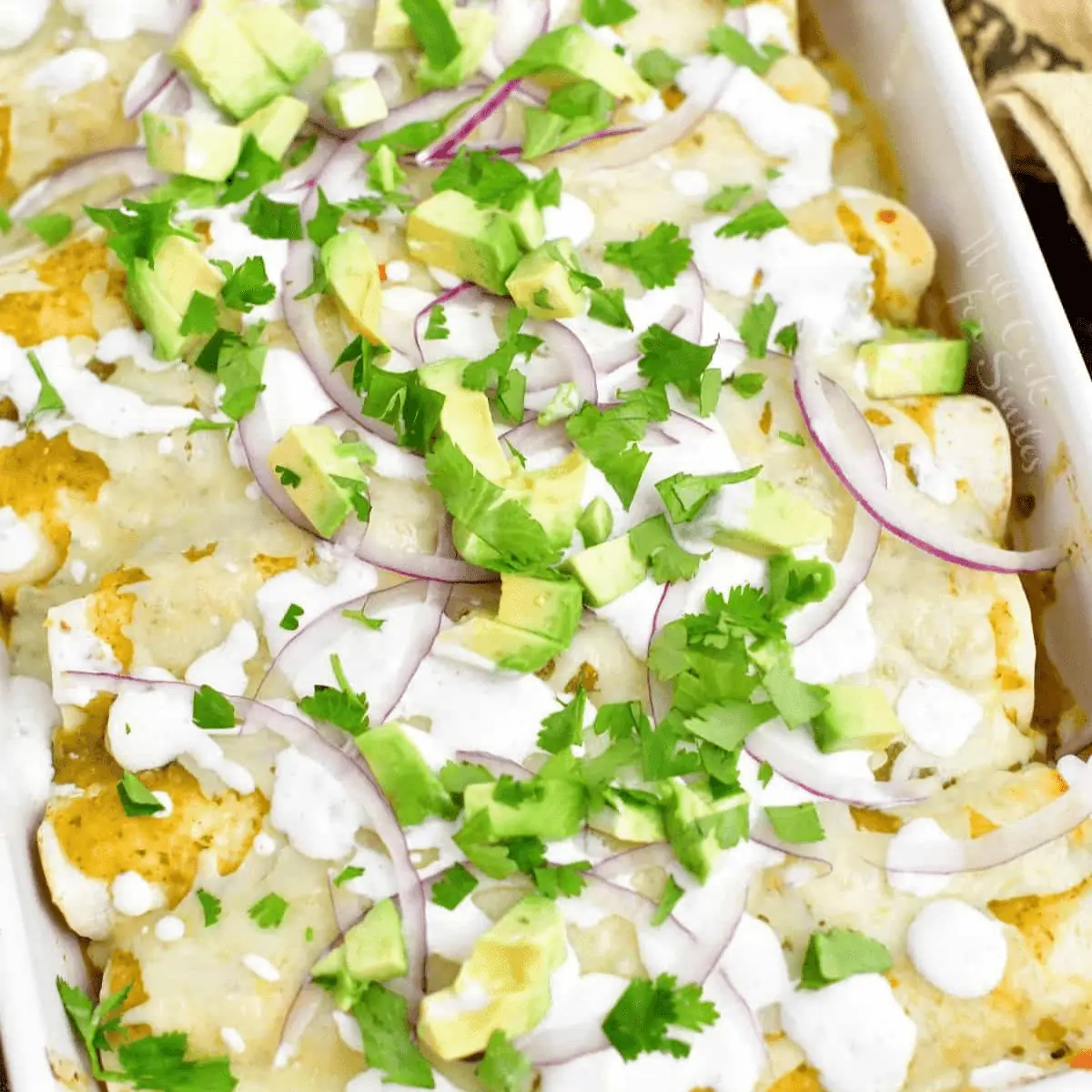 Enchiladas Verdes
