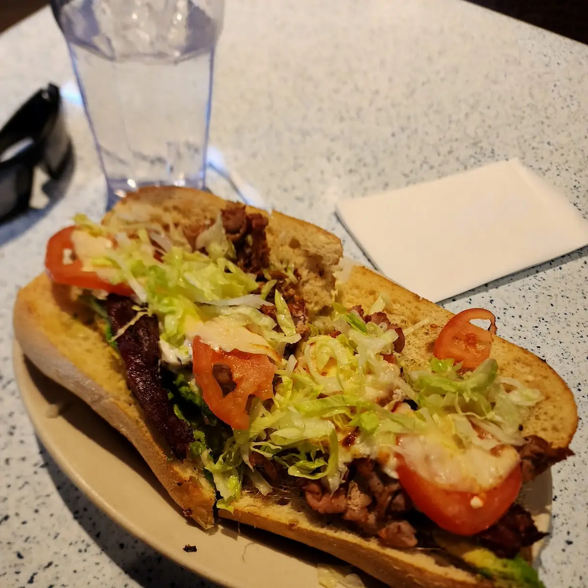 Cheeseburger Sub