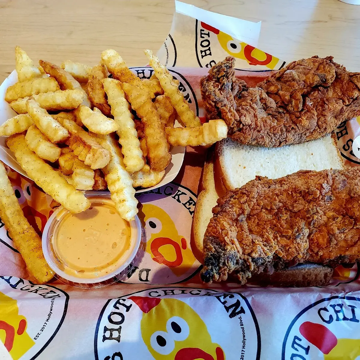 Chicken Tenders and Fries