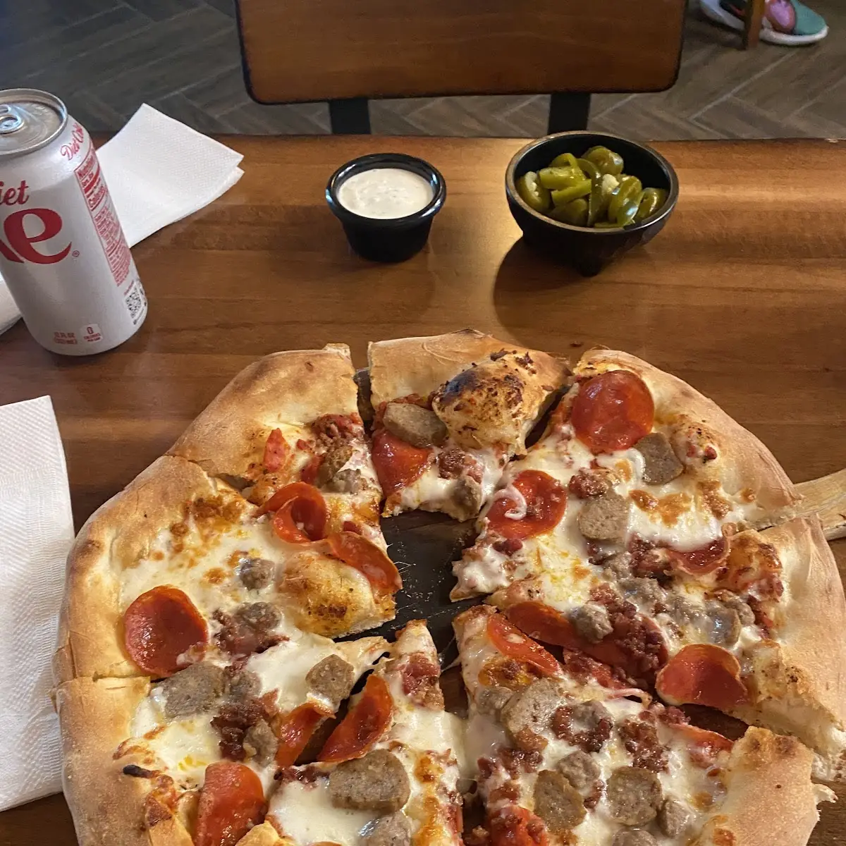 Pepperoni Sausage Pizza