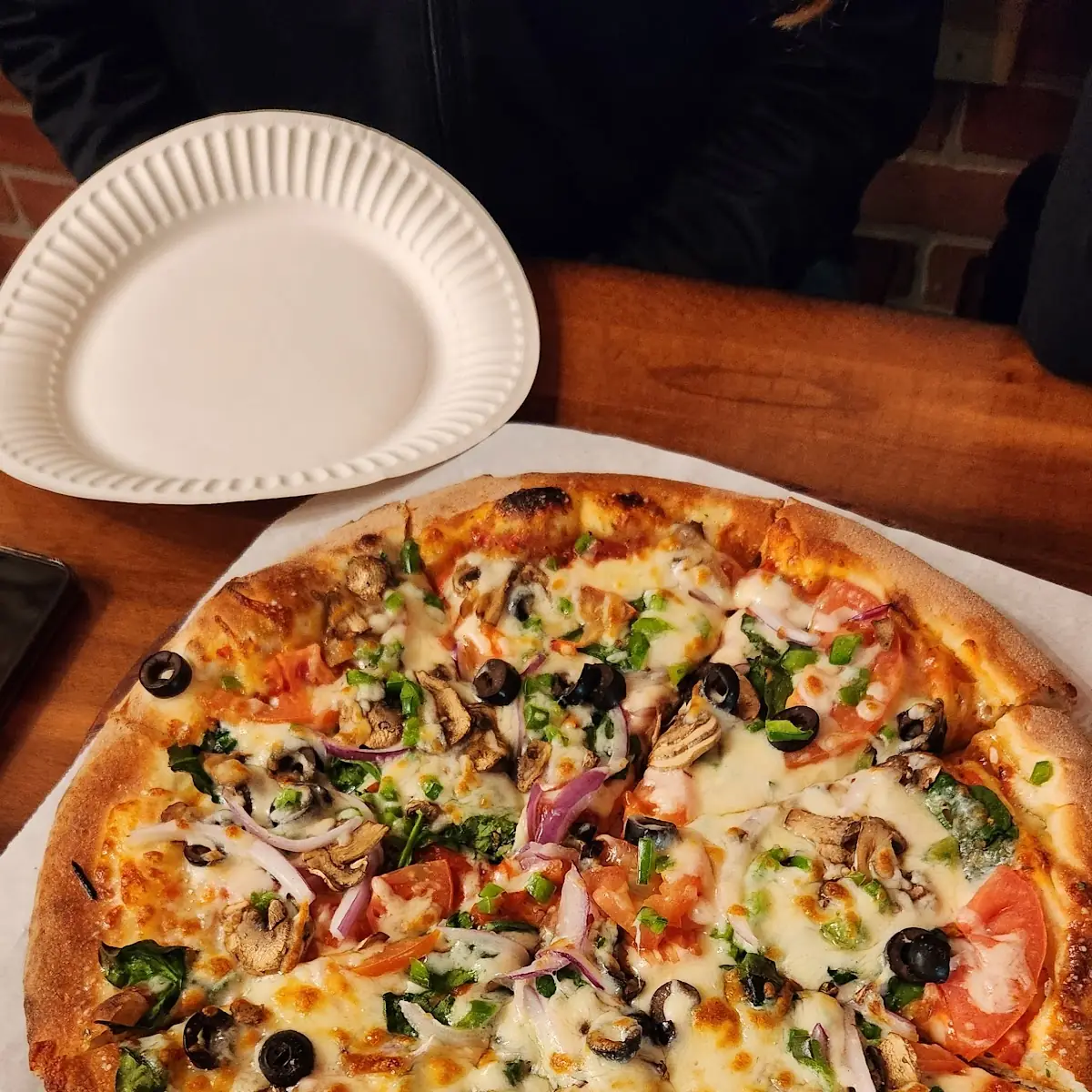 Vegan Cheese Veggie Pizza