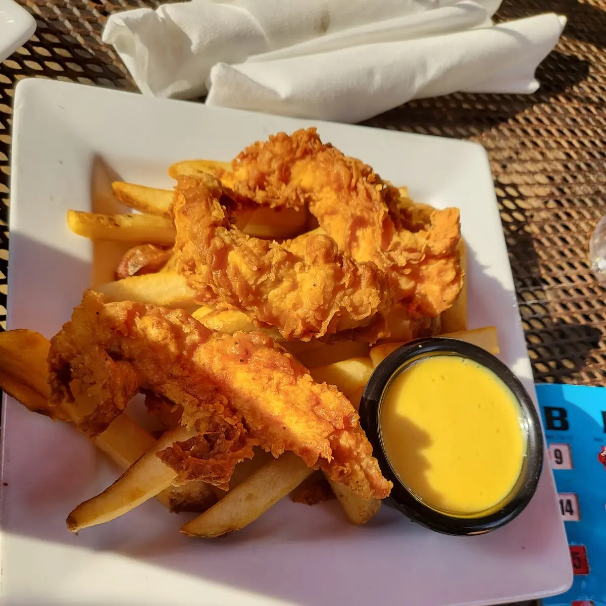 Beer Battered Chicken N' Chips