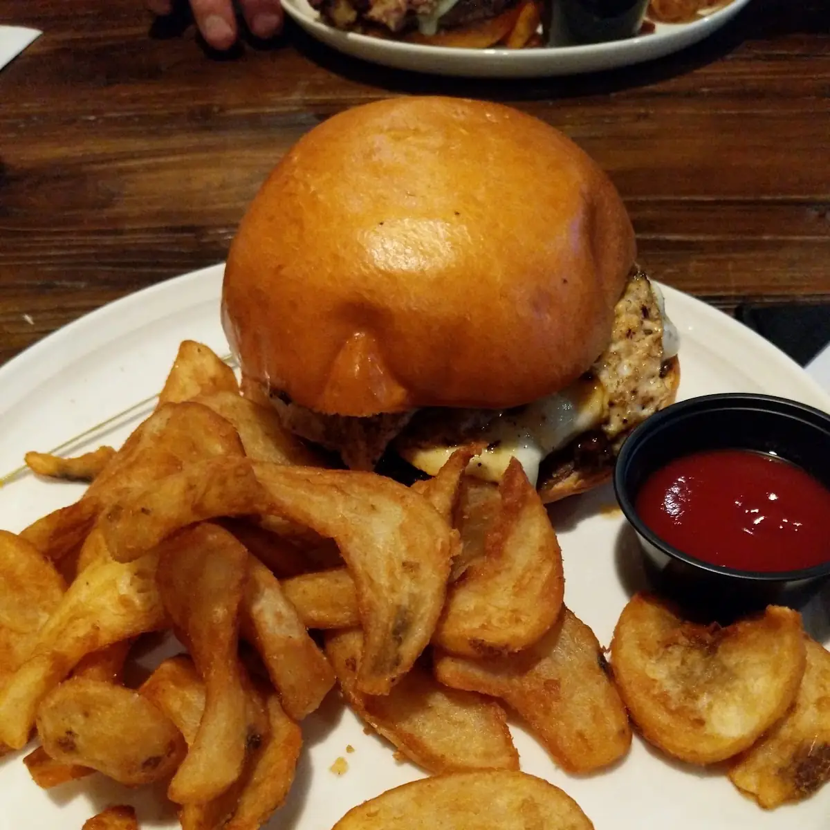 Odd Fellow Burger and Fries