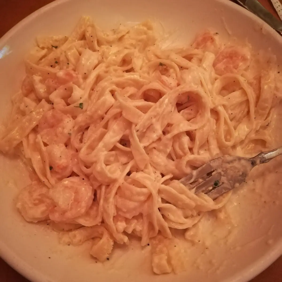 Shrimp Alfredo