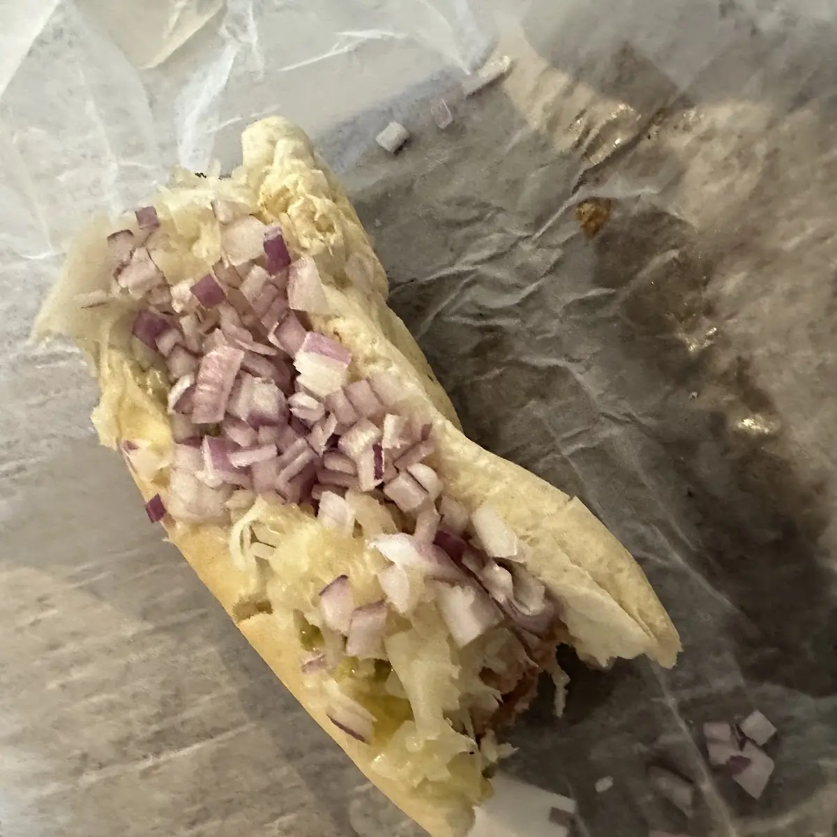 Hot Dog with the Works