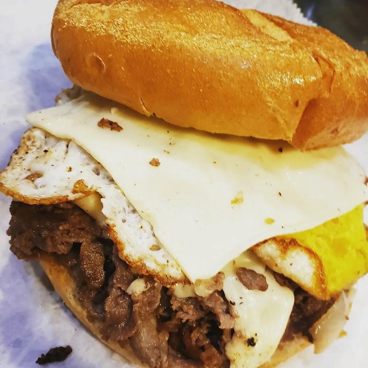Steak Egg and Cheese