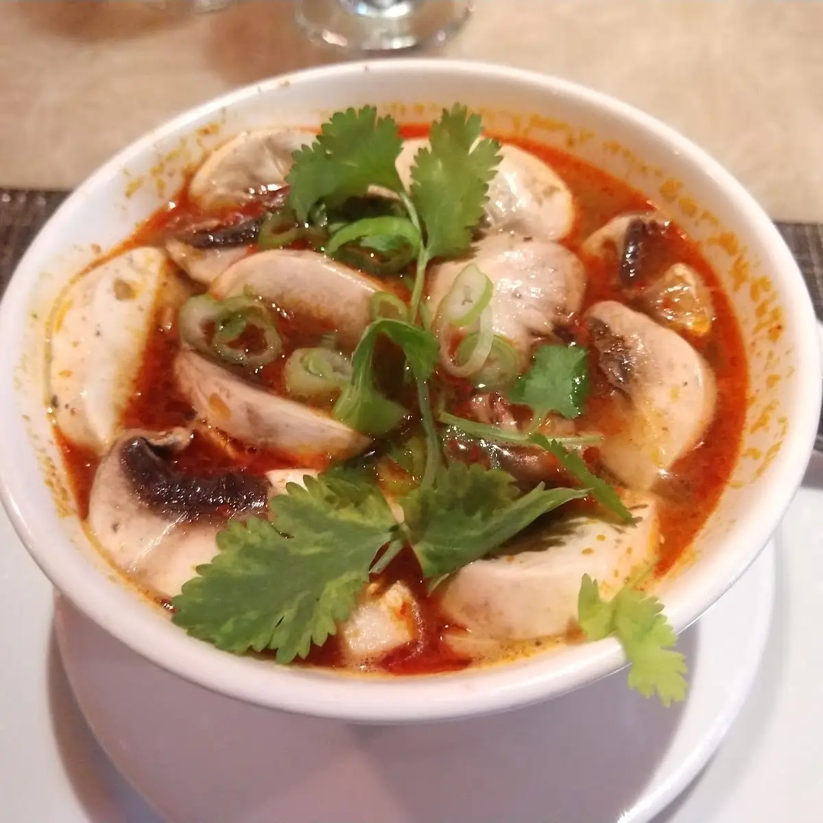 Tom Yum with Shrimp