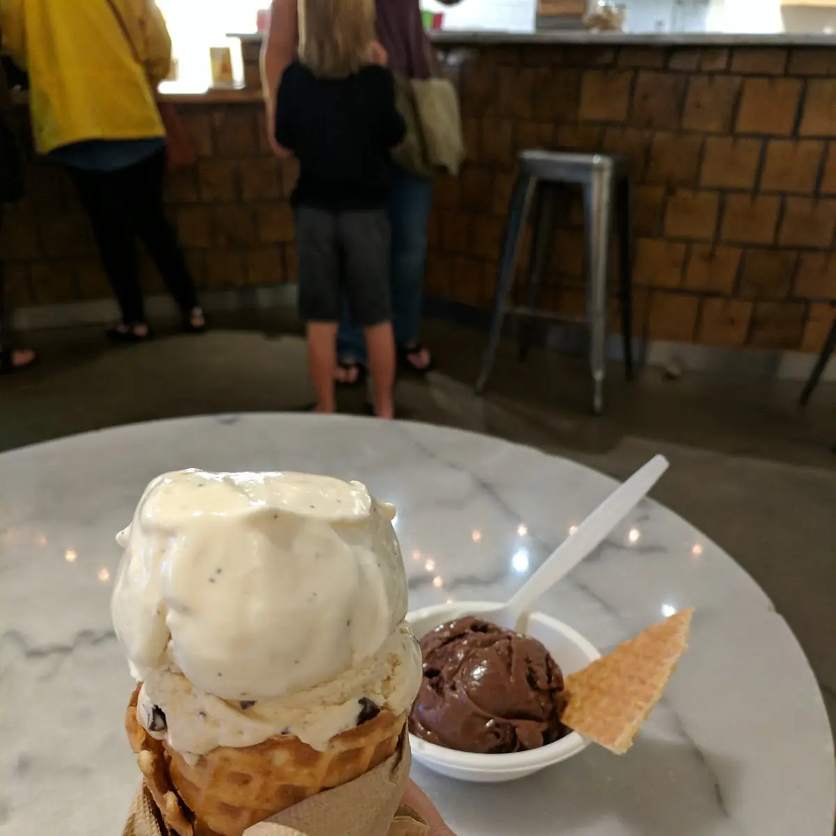 Salted Peanut Butter with Chocolate Flecks Pint