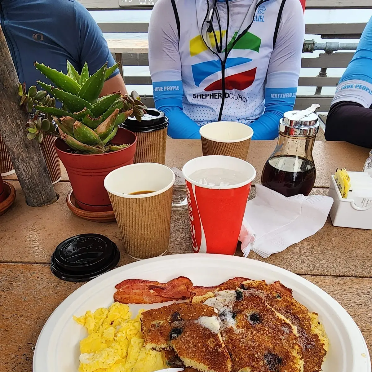 3-2-1 Wheat Germ Blueberry Pancakes