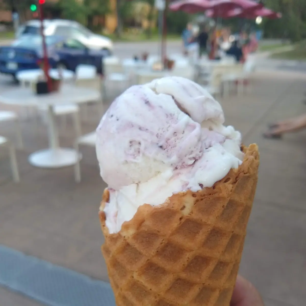 Cheesecake Ice Cream Cone