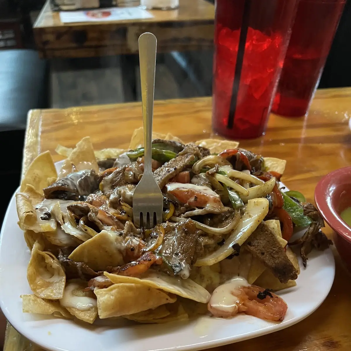 Steak Fajita Nachos