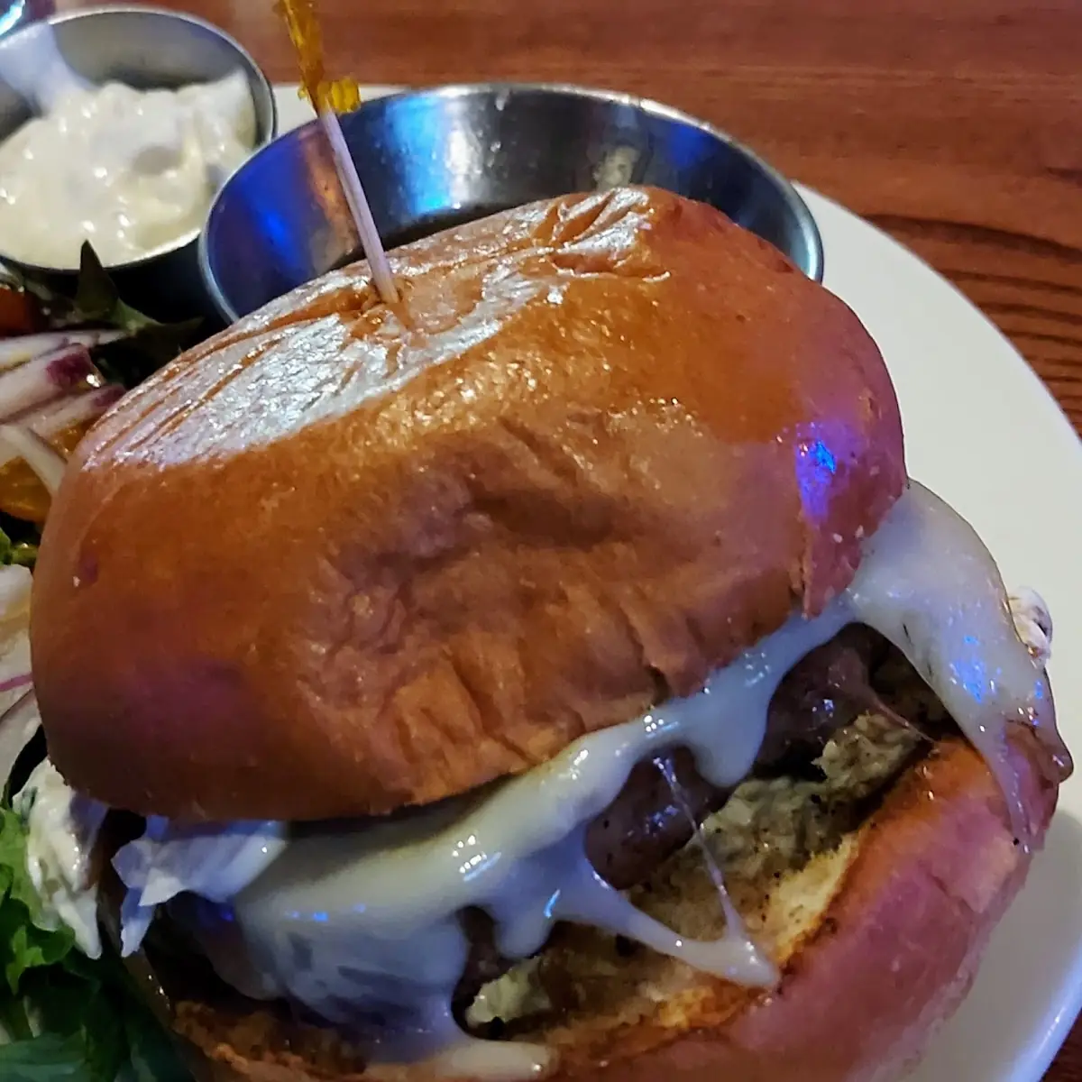 French Onion Burger