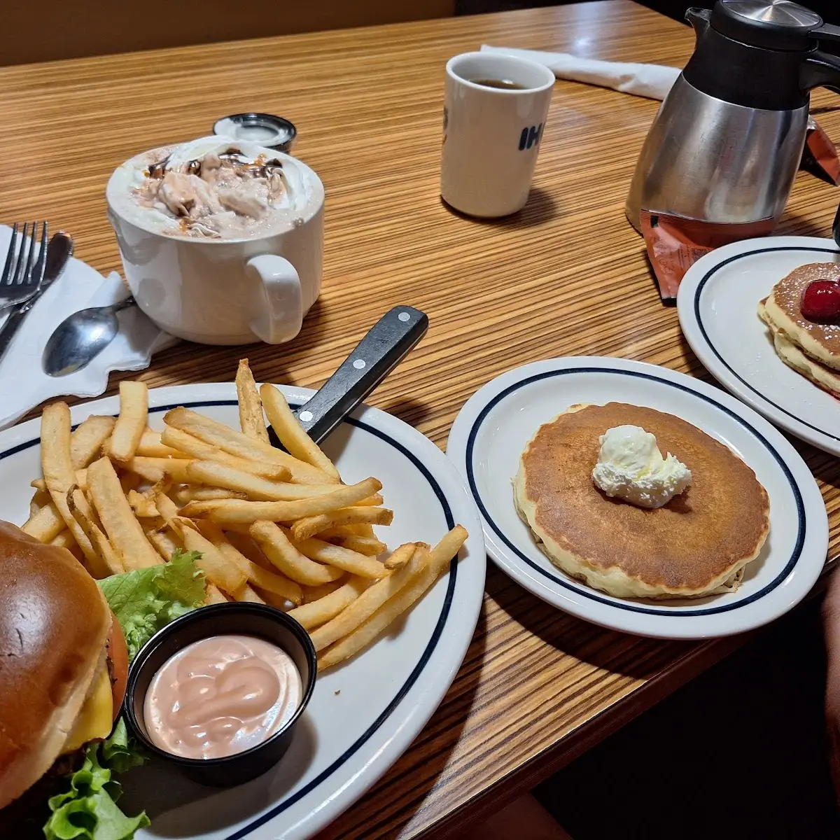 Jr Cupcake Pancake Combo