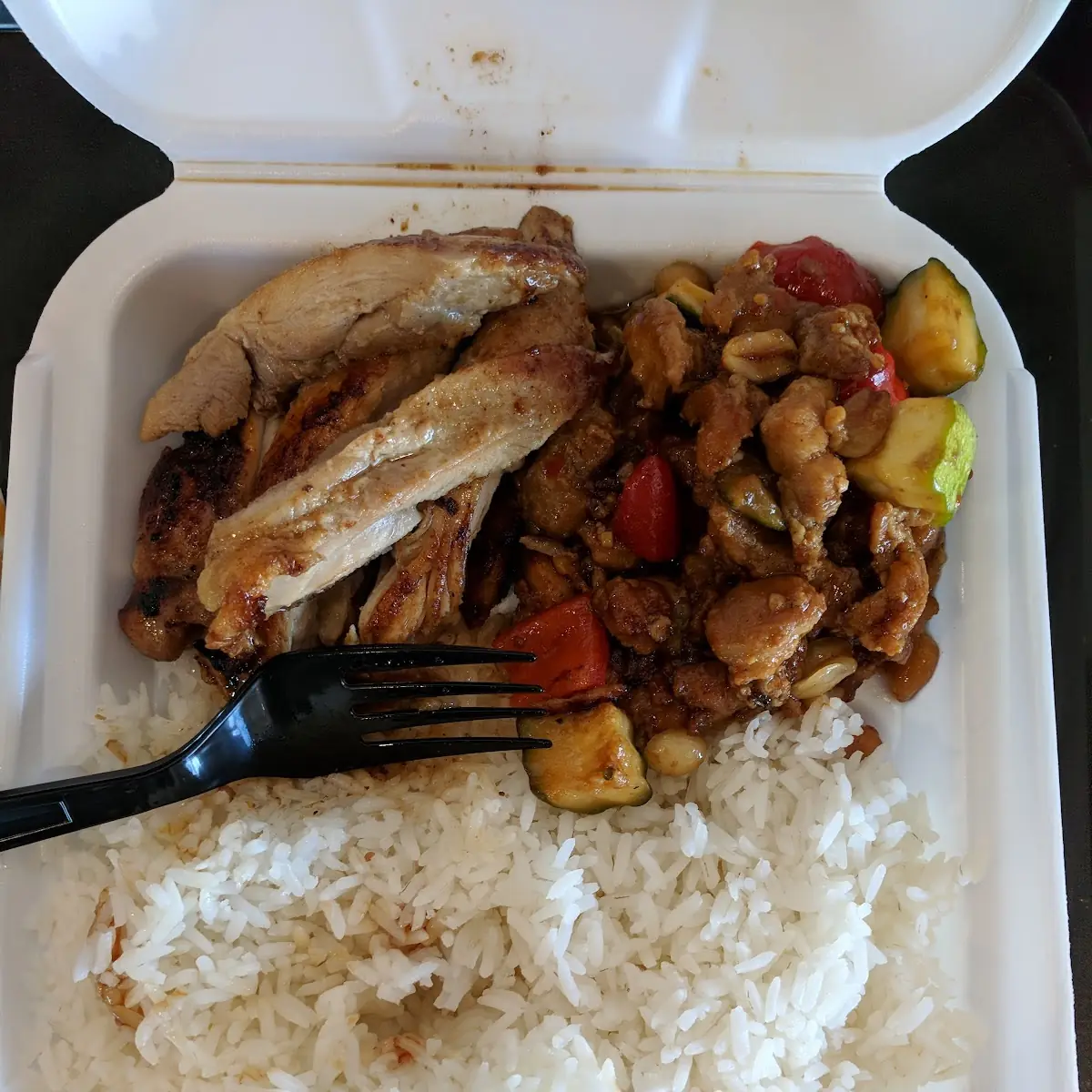 Chicken Teriyaki with White Rice