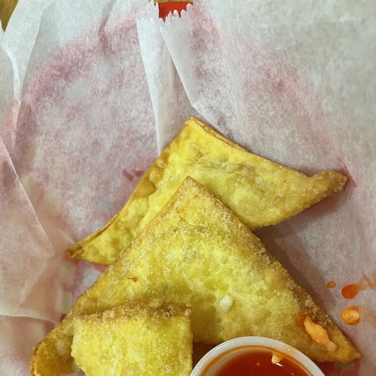 Crab Meat Rangoon 5pcs
