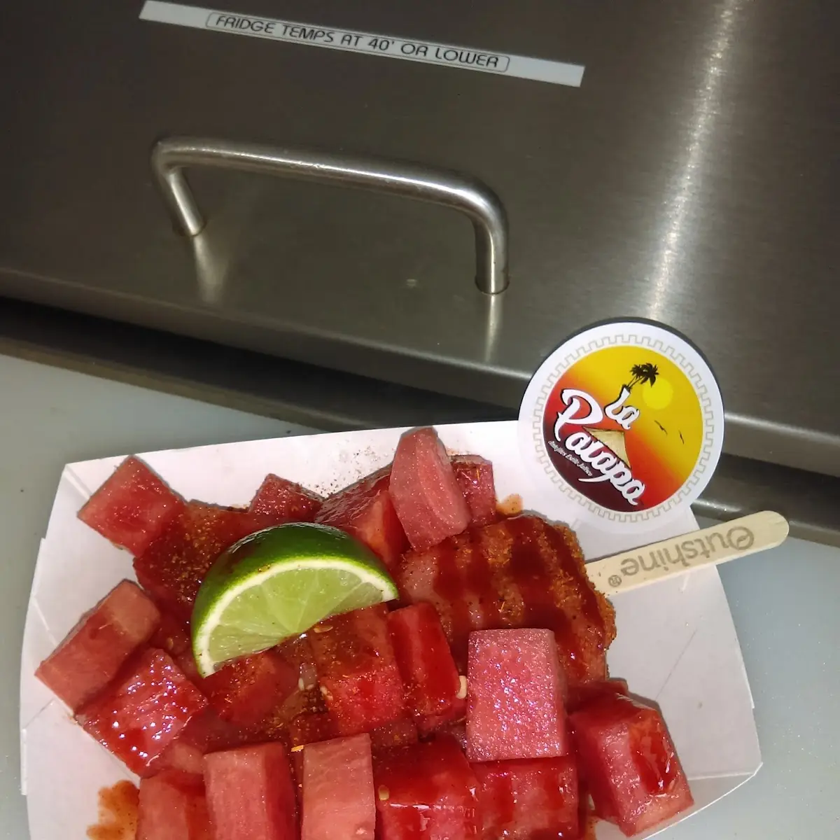 Paleta De Sandia Preparada
