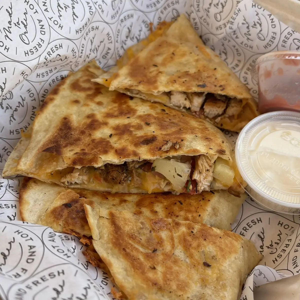 Jerk Chicken Quesadilla
