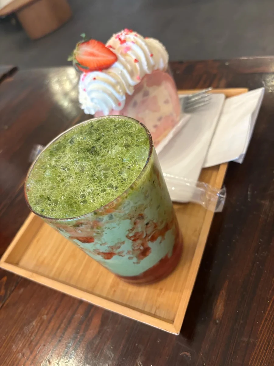 Strawberry Matcha