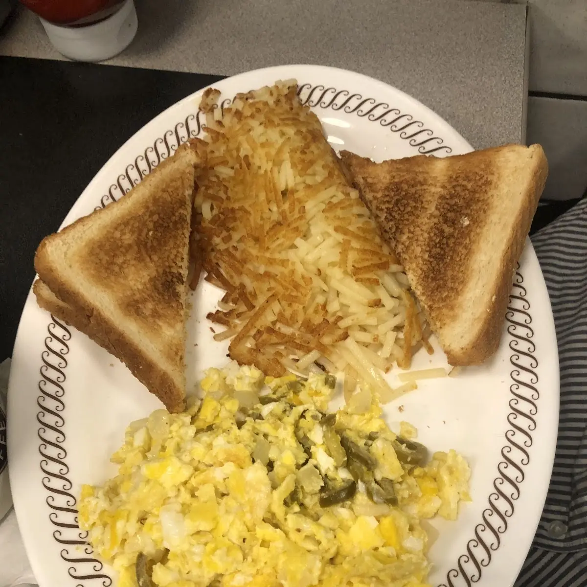 Texas Breakfast Melt with Hashbrowns