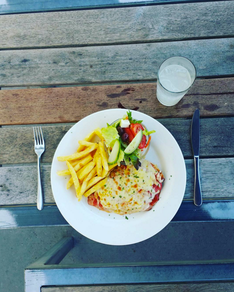 Chicken Parmigiana, The Commo (Commun Na Feinne) Hotel