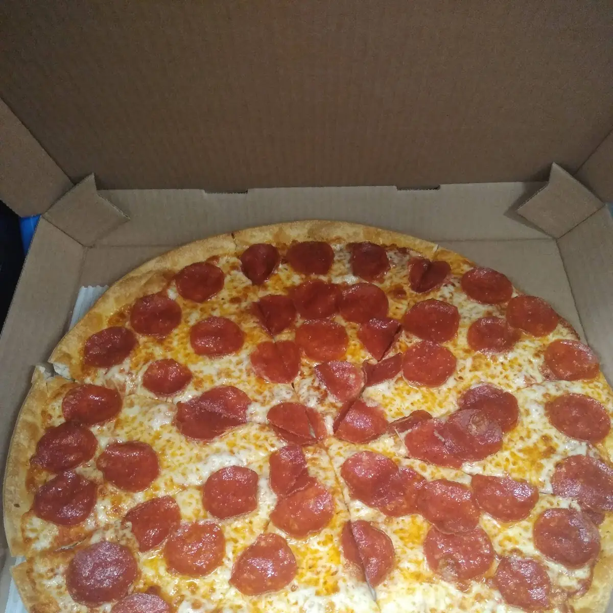 Pepperoni Thin Crust Pizza