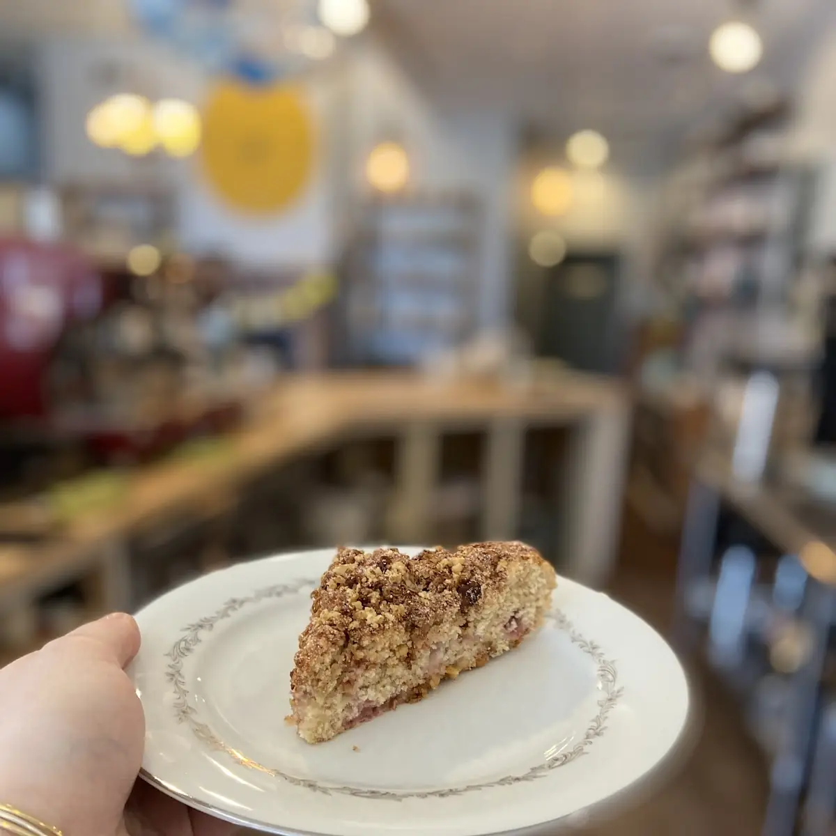 Strawberry Crumb Cake