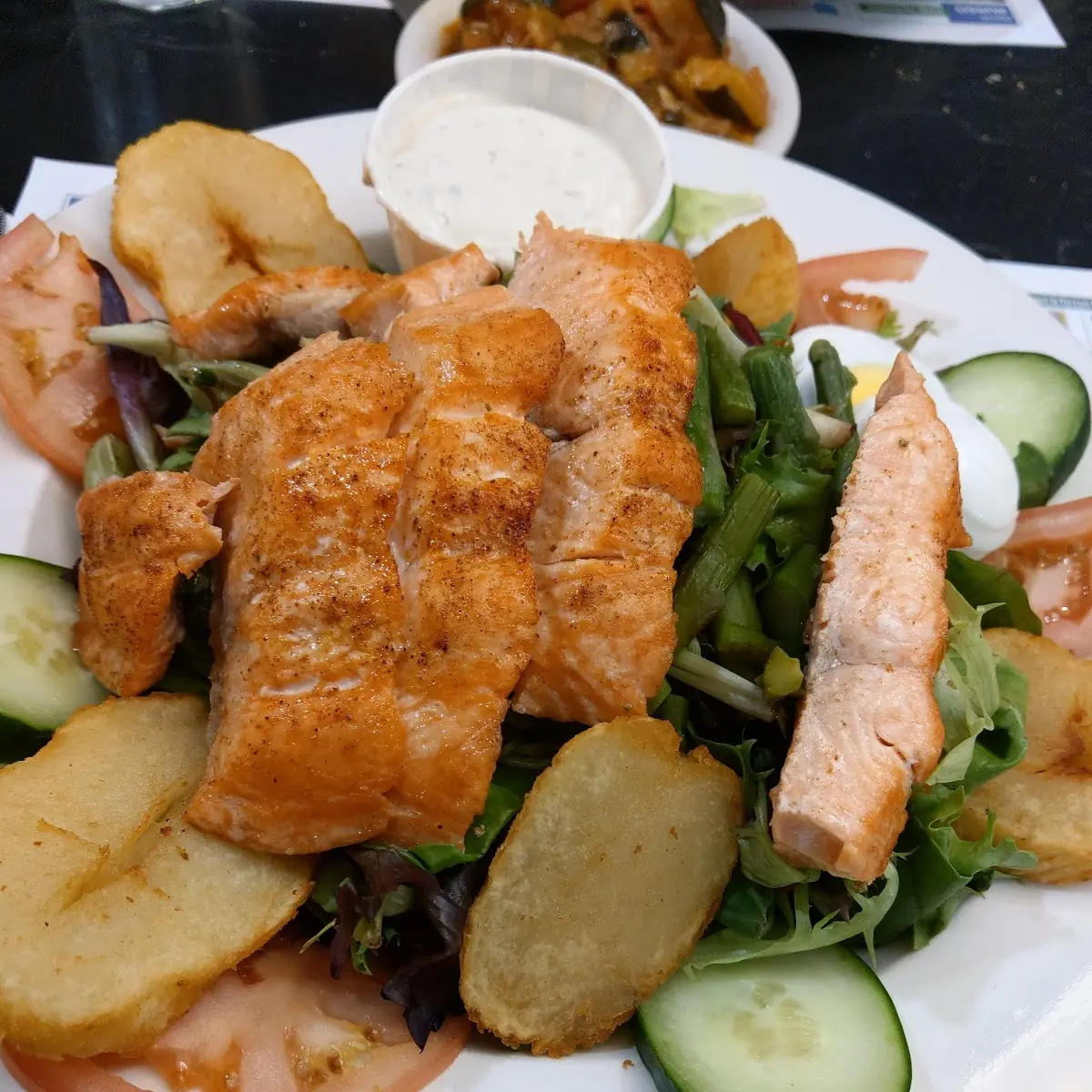 Salmon Nicoise Salad