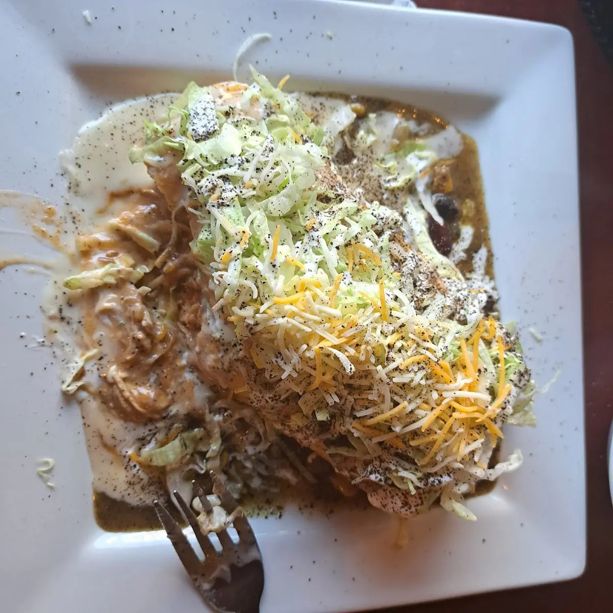 Wet Chicken Burrito